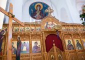 All'interno della Chiesa Ortodossa