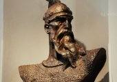 Ritratto Skanderbeg nel museo